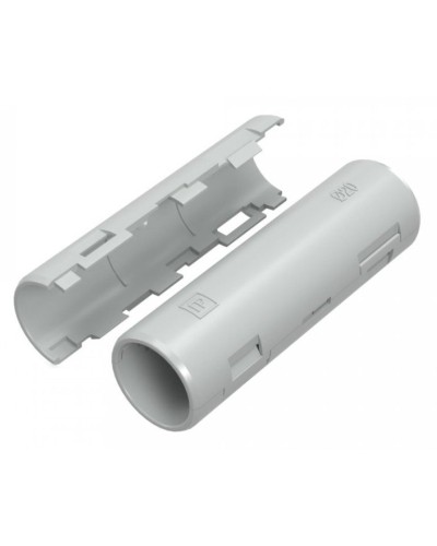 Муфта разборная D20 атмосферостойкая серая (PR13.0430). Муфта разборная. Промрукав в Костроме