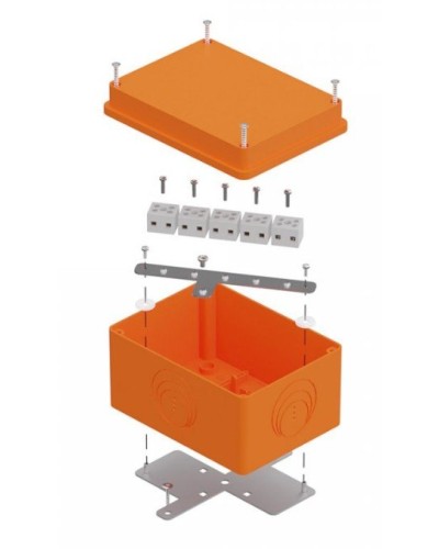 Коробка огнестойкая 150х110х90 E15-E120 для о/п (40-0351-FR1.5-10). Коробка огнестойкая для открытой установки. Промрукав в Костроме