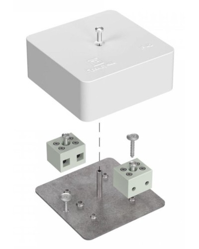 Коробка огнестойкая 75х75х30 (40-0450-FR1.5-4). Коробка огнестойкая для открытой установки. Промрукав в Костроме