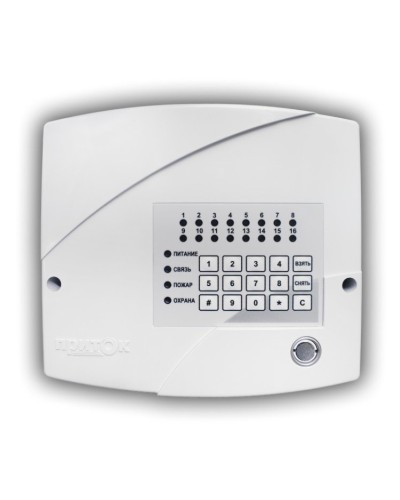 Приток-А-КОП-03 (16) 2G. Устройство оконечное объектовое приемно-контрольное c GSM и LAN коммуникаторами. СОКРАТ в Костроме