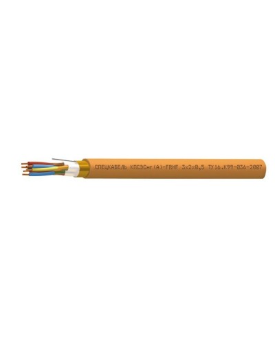 КПСЭСнг(А)-FRHF 1х2х2,5 (Спецкабель). Кабель огнестойкий, с пониженным дымо- и газовыделением. Спецкабель в Костроме