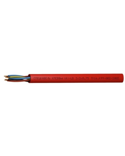 КПСВВнг(А)-LS 4х2х2,5 (Спецкабель). Кабель симметричный для систем сигнализации и управления, групповой прокладки, с пониженным дымо- и газовыделением. Спецкабель в Костроме