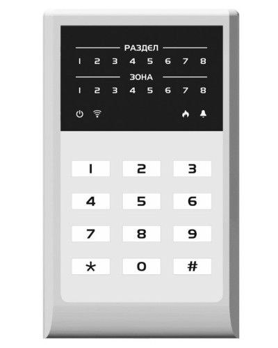 МИРАЖ-КД-04 (grey). Кнопочная кодовая панель. Стелс НПП в Костроме