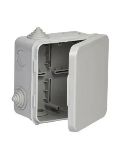 Коробка КМ 100х100х50 GENERICA (UKO31-100-100-050-K03-54G). Коробка распаячная для открытой проводки. GENERICA в Костроме