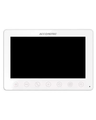 AT-VD751C/M/SD WH. Монитор домофона цветной с функцией «свободные руки». AccordTec в Костроме