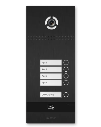 BI-04FB BLACK. Вызывная панель IP-домофона. BAS-IP в Костроме