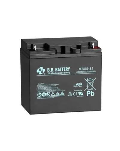 B.B. Battery HR 22-12. Аккумулятор герметичный свинцово-кислотный. B.B. Battery в Костроме