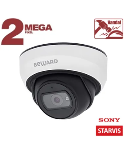 SV2012DBS (3,6мм). Видеокамера IP купольная. Beward в Костроме