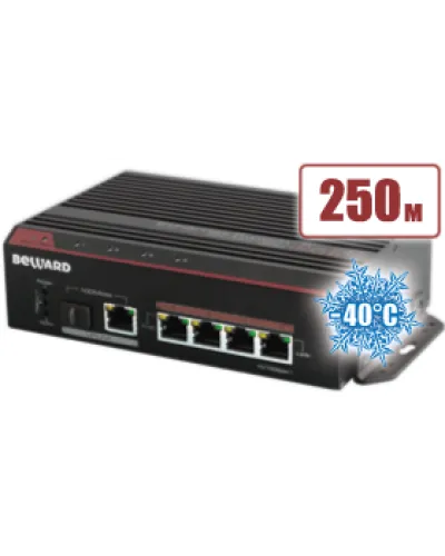 STP-411HP. Коммутатор 4-портовый. Beward в Костроме