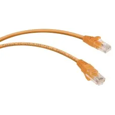 PC-UTP-RJ45-Cat.6-3m-OR (8701c), оранжевый. Патч-корд медный. CABEUS