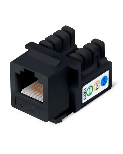 KJ-RJ12-90-BK (9481c): Вставка Keystone Jack в Костроме