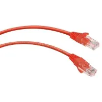 PC-UTP-RJ45-Cat.5e-1m-RD (7674c), красный. Патч-корд медный. CABEUS