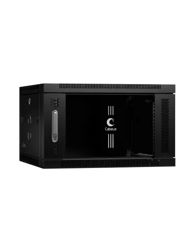 SH-05F-6U60/45-BK (8598c). Шкаф телекоммуникационный 19 настенный 6U. CABEUS в Костроме