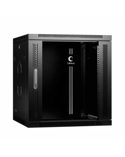SH-05F-12U60/60-R-BK (10743c). Шкаф телекоммуникационный 19 настенный 12U. CABEUS в Костроме