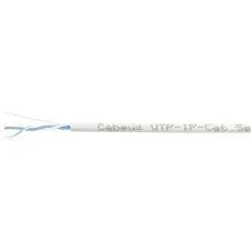 UTP-1P-Cat.5e-SOLID-100 (7987c-5). Кабель «витая пара» (LAN) для структурированных систем связи. CABEUS