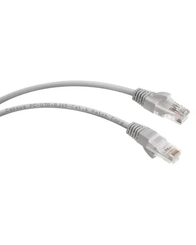 PC-UTP-RJ45-Cat.6-5m (7270c), серый. Патч-корд медный. CABEUS в Костроме