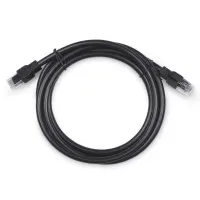 PC-ARM-UTP-RJ45-Cat.6a-1m-PE (10130c), чёрный. Патч-корд медный. CABEUS