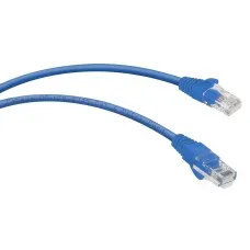 PC-UTP-RJ45-Cat.6-5m-BL (8681c), синий. Патч-корд медный. CABEUS