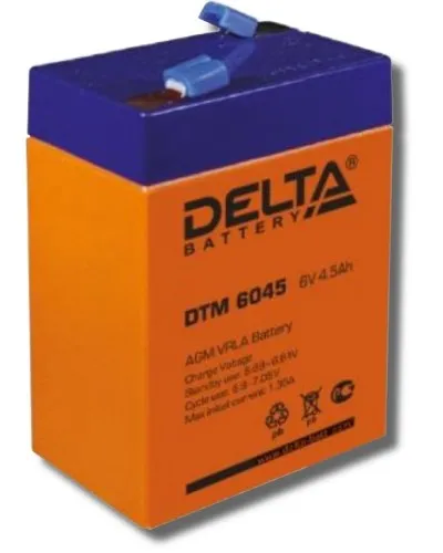 Delta DTM 6045. Аккумулятор герметичный свинцово-кислотный. Delta в Костроме
