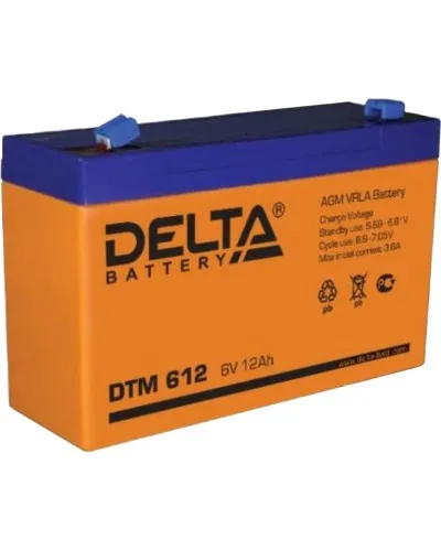 Delta DTM 612. Аккумулятор герметичный свинцово-кислотный. Delta в Костроме