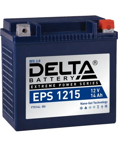 Delta EPS 1215. Аккумулятор герметичный свинцово-кислотный стартерный. Delta в Костроме