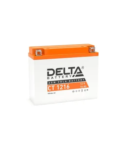 Delta CT 1216. Аккумулятор герметичный свинцово-кислотный стартерный. Delta в Костроме