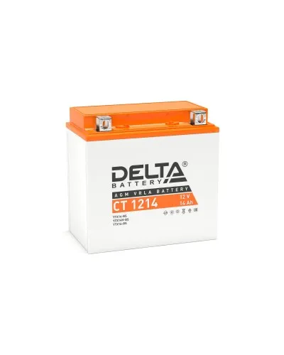 Delta CT 1214. Аккумулятор герметичный свинцово-кислотный стартерный. Delta в Костроме