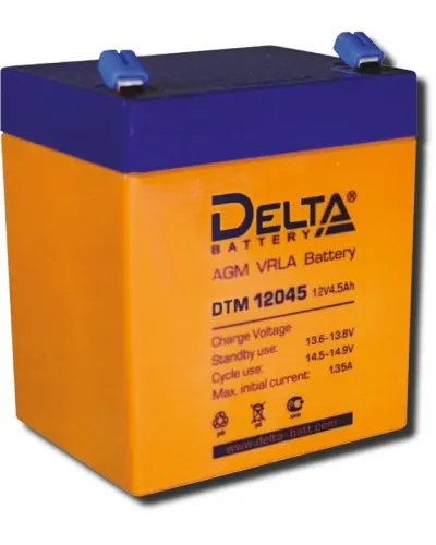 Delta DTM 12045. Аккумулятор герметичный свинцово-кислотный. Delta в Костроме