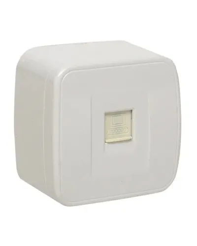 Минск Розетка RJ-45 1-местная ОП 1А (EGK01-035-10). Розетка RJ-45 1-местная ОП 1А. EKF в Костроме