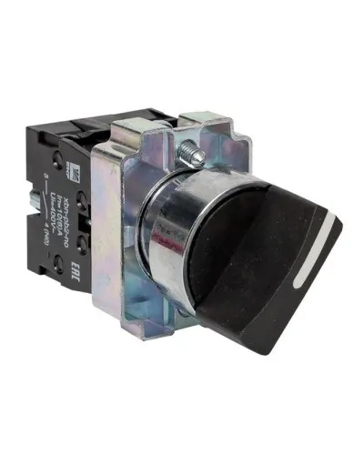 BD33 3P короткая ручка 2NO (xb2-bd33). Переключатель короткая ручка. EKF в Костроме