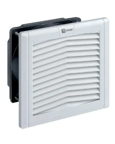 Вентилятор с фильтром 52 м2/ч 124x124 (FAN52F). Вентилятор с фильтром. EKF в Костроме