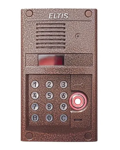 DP400-TDC22 (медь). Блок вызова домофона. ELTIS в Костроме