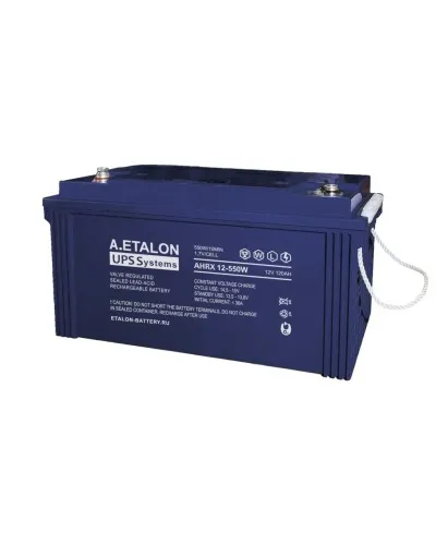 A.ETALON AHRX 12-550W (120). Аккумулятор герметичный свинцово-кислотный. ETALON в Костроме