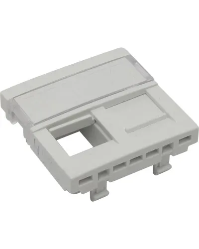 Вставка для 2-х модулей под RJ-45 кат.5e UTP, белая (45971 SBR): Вставка для 2-х модулей в Костроме