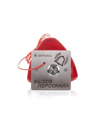 GC-0423B1. Проводная влагозащищенная кнопка вызова со шнуром. GETCALL в Костроме