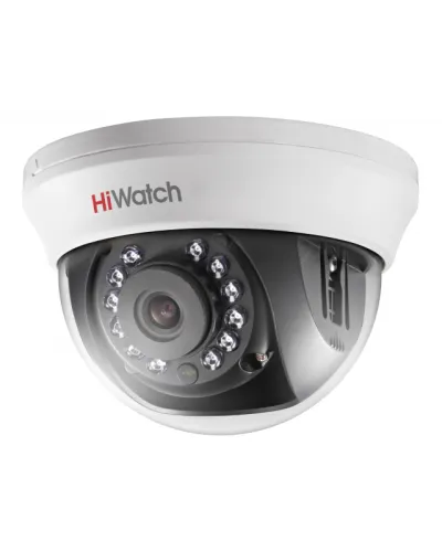 DS-T201(B) (2.8мм). Бюджетная видеокамера мультиформатная купольная. HiWatch в Костроме