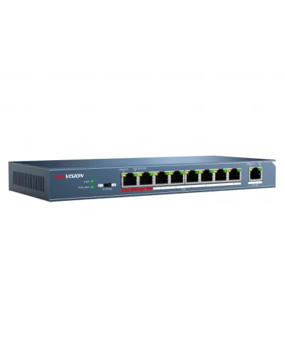 DS-3E0109P-E/M(B). Коммутатор с питанием POE. Hikvision в Костроме