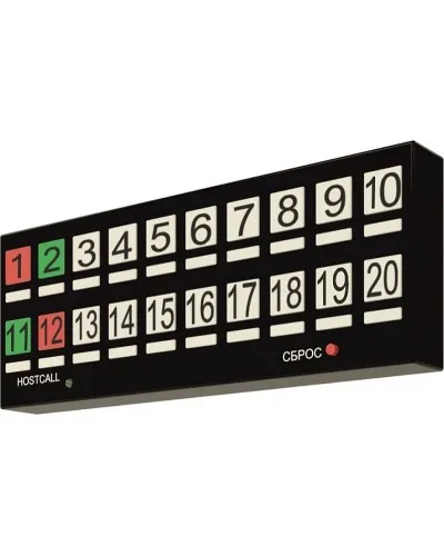 MP-730W2. Табло отображения. Hostcall в Костроме