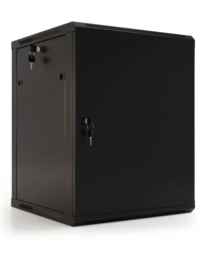 TWB-0445-SR-RAL9004. Шкаф телекоммуникационный 19 настенный 4U. Hyperline в Костроме