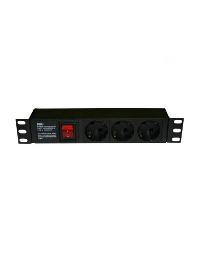 SHE10-3SH-S-IEC. Блок розеток 10. Hyperline в Костроме