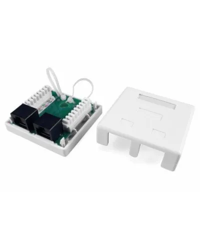 SB1-2-8P8C-C5e-WH. Розетка RJ-45. Hyperline в Костроме