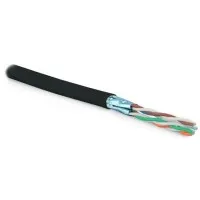UFTP4-C6-S23-OUT-LSZH-BK-500. Кабель «витая пара» (LAN) для структурированных систем связи. Hyperline