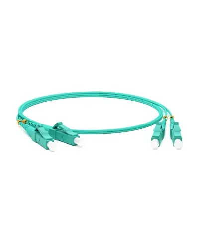 FC-D2-503-SC/PR-SC/PR-H-1M-LSZH-AQ. Патч-корд волоконно-оптический многомодовый. Hyperline в Костроме