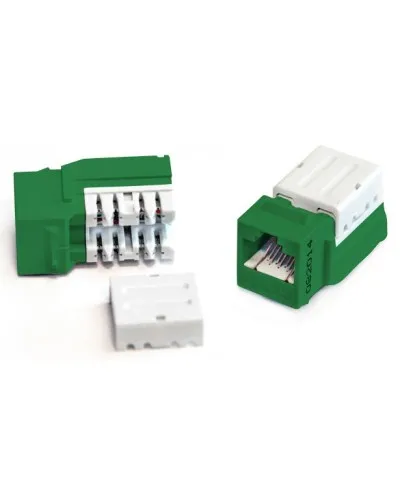 KJNE-8P8C-C5e-90-GN. Вставка Keystone Jack RJ-45. Hyperline в Костроме