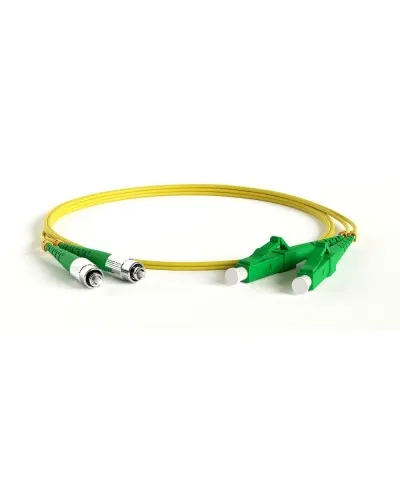 FC-D2-9-FC/AR-LC/AR-H-1M-LSZH-YL. Патч-корд волоконно-оптический FC-LC. Hyperline в Костроме
