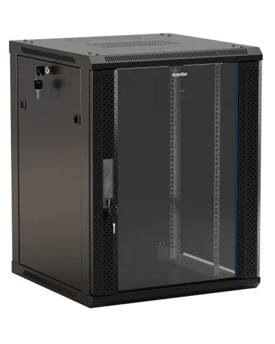 TWB-0645-GP-RAL9004. Шкаф телекоммуникационный 19 настенный 6U. Hyperline в Костроме