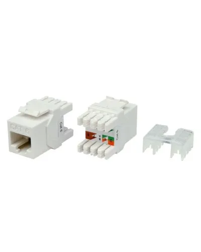 KJ8-8P8C-C6-180-WH. Вставка Keystone Jack RJ-45. Hyperline в Костроме