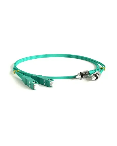 FC-D2-503-SC/PR-ST/PR-H-3M-LSZH-AQ. Патч-корд волоконно-оптический многомодовый. Hyperline в Костроме