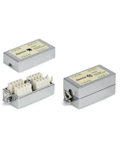 CA-IDC-C5e-SH-F-WH. Проходной адаптер экранированный. Hyperline в Костроме