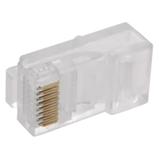 GENERICA Разъём RJ-45 UTP для кабеля кат. 5Е (20 шт) (CS3-1C5EU-G). Разъем RJ-45. IEK